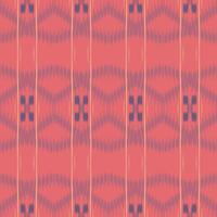 Motif ikat triangle seamless pattern digital vector design for Print saree Kurti Borneo Fabric border brush symbols swatches stylish