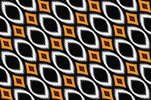 Ikkat or ikat prints batik textile seamless pattern digital vector design for Print saree Kurti Borneo Fabric border brush symbols swatches party wear