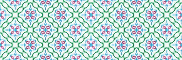 Batik Textile Motif ikat seamless pattern digital vector design for Print saree Kurti Borneo Fabric border brush symbols swatches designer