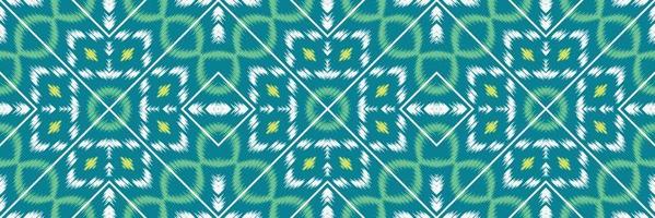 motivo textil batik ikat azteca patrón sin costuras diseño vectorial digital para imprimir saree kurti borneo borde de tela símbolos de pincel muestras diseñador vector