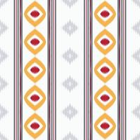 Batik Textile Ethnic ikat texture seamless pattern digital vector design for Print saree Kurti Borneo Fabric border brush symbols swatches designer