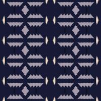 ikat raya batik textil patrón sin costuras diseño vectorial digital para imprimir saree kurti borde de tela símbolos de pincel muestras ropa de fiesta vector