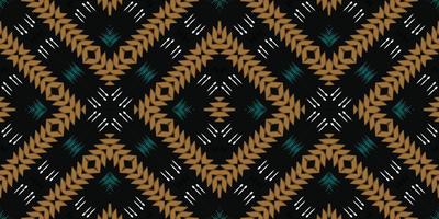 Ikat diamond tribal color Seamless Pattern. Ethnic Geometric Batik Ikkat Digital vector textile Design for Prints Fabric saree Mughal brush symbol Swaths texture Kurti Kurtis Kurtas