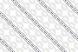 Batik Textile Ikkat or ikat Aztec seamless pattern digital vector design for Print saree Kurti Borneo Fabric border brush symbols swatches designer