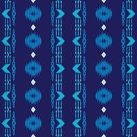 Motif ikat triangle batik textile seamless pattern digital vector design for Print saree Kurti Borneo Fabric border brush symbols swatches cotton