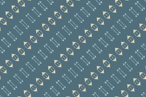 batik textil ikat diamante patrón sin costuras diseño vectorial digital para imprimir saree kurti borneo borde de tela símbolos de pincel muestras elegantes vector