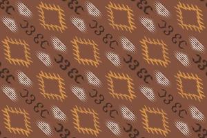 Batik Textile Ethnic ikat Aztec seamless pattern digital vector design for Print saree Kurti Borneo Fabric border brush symbols swatches stylish