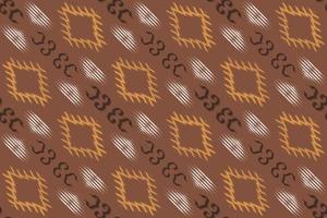 Batik Textile Ethnic ikat Aztec seamless pattern digital vector design for Print saree Kurti Borneo Fabric border brush symbols swatches stylish