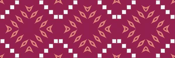 Batik Textile ikat flower seamless pattern digital vector design for Print saree Kurti Borneo Fabric border brush symbols swatches stylish