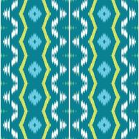 Batik Textile Ethnic ikat print seamless pattern digital vector design for Print saree Kurti Borneo Fabric border brush symbols swatches cotton