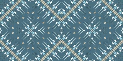 Batik Textile Motif ikat chevron seamless pattern digital vector design for Print saree Kurti Borneo Fabric border brush symbols swatches designer