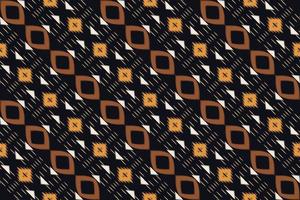 Ethnic ikat texture batik textile seamless pattern digital vector design for Print saree Kurti Borneo Fabric border brush symbols swatches designer
