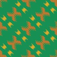 Ikat fabric tribal color Seamless Pattern. Ethnic Geometric Batik Ikkat Digital vector textile Design for Prints Fabric saree Mughal brush symbol Swaths texture Kurti Kurtis Kurtas