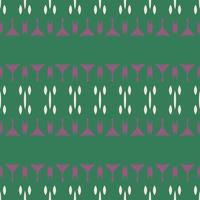 Motif ikat print seamless pattern digital vector design for Print saree Kurti Borneo Fabric border brush symbols swatches designer