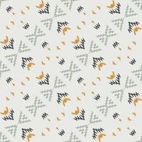 Batik Textile Motif ikat designs seamless pattern digital vector design for Print saree Kurti Borneo Fabric border brush symbols swatches designer