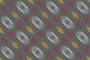 Ikat designs batik textile seamless pattern digital vector design for Print saree Kurti Borneo Fabric border brush symbols swatches designer