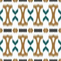 Ikat stripe tribal chevron Seamless Pattern. Ethnic Geometric Batik Ikkat Digital vector textile Design for Prints Fabric saree Mughal brush symbol Swaths texture Kurti Kurtis Kurtas