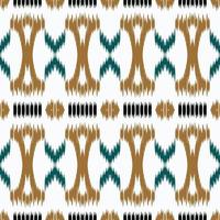 Ikat stripe tribal chevron Seamless Pattern. Ethnic Geometric Batik Ikkat Digital vector textile Design for Prints Fabric saree Mughal brush symbol Swaths texture Kurti Kurtis Kurtas