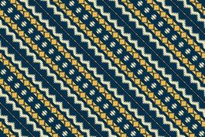 batik textil étnico ikat damasco patrón sin costuras diseño vectorial digital para imprimir saree kurti borneo borde de tela símbolos de pincel muestras de algodón vector