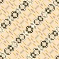 Batik Textile Motif ikat chevron seamless pattern digital vector design for Print saree Kurti Borneo Fabric border brush symbols swatches cotton