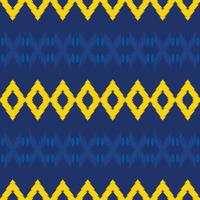 Ikat fabric tribal cross Seamless Pattern. Ethnic Geometric Ikkat Batik Digital vector textile Design for Prints Fabric saree Mughal brush symbol Swaths texture Kurti Kurtis Kurtas