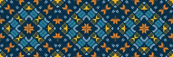 Batik Textile Ikkat or ikat chevron seamless pattern digital vector design for Print saree Kurti Borneo Fabric border brush symbols swatches party wear