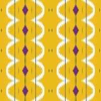 ikat frame batik textile seamless pattern digital vector design for Print saree Kurti Borneo Fabric border brush symbols swatches party wear