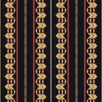 ikkat o ikat triángulo batik textil diseño vectorial digital de patrones sin fisuras para imprimir saree kurti borneo borde de tela símbolos de pincel diseñador de muestras vector