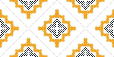 ikkat o ikat aztec batik textil patrón sin costuras diseño vectorial digital para imprimir saree kurti borneo borde de tela símbolos de pincel muestras con estilo vector