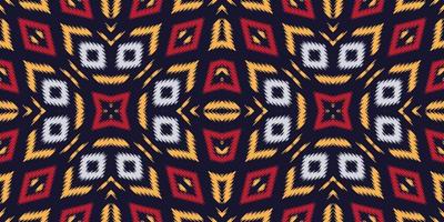 ikat puntos patrón sin fisuras de chevron tribal. étnico geométrico ikkat batik vector digital diseño textil para estampados tela sari mughal cepillo símbolo franjas textura kurti kurtis kurtas