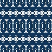 patrón sin costuras de color tribal de tela ikat. étnico geométrico batik ikkat vector digital diseño textil para estampados tela sari mogol cepillo símbolo franjas textura kurti kurtis kurtas