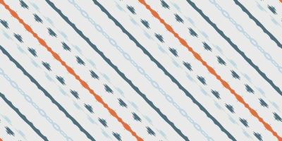 Ikat print batik textile seamless pattern digital vector design for Print saree Kurti Borneo Fabric border brush symbols swatches designer