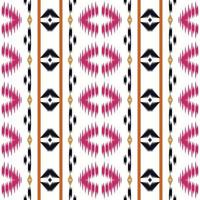 Motif ikat triangle batik textile seamless pattern digital vector design for Print saree Kurti Borneo Fabric border brush symbols swatches designer