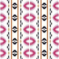 Motif ikat triangle batik textile seamless pattern digital vector design for Print saree Kurti Borneo Fabric border brush symbols swatches designer