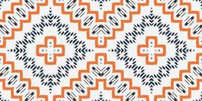 Batik Textile Motif ikat background seamless pattern digital vector design for Print saree Kurti Borneo Fabric border brush symbols swatches party wear