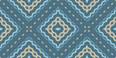 Ikkat or ikat stripes batik textile seamless pattern digital vector design for Print saree Kurti Borneo Fabric border brush symbols swatches designer