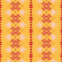 motivo ikat vector batik textil patrón sin costuras diseño vectorial digital para imprimir sari kurti borde de tela símbolos de pincel muestras diseñador