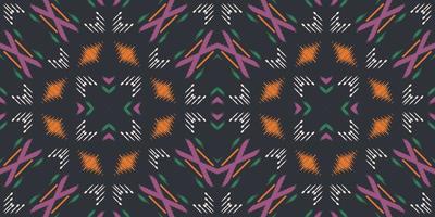 Ikat floral tribal art Seamless Pattern. Ethnic Geometric Ikkat Batik Digital vector textile Design for Prints Fabric saree Mughal brush symbol Swaths texture Kurti Kurtis Kurtas