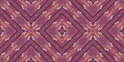 patrón sin costuras de fondo tribal de diamantes ikat. étnico geométrico ikkat batik vector digital diseño textil para estampados tela sari mughal cepillo símbolo franjas textura kurti kurtis kurtas