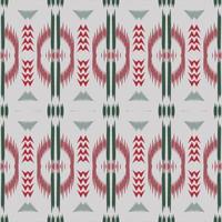 Motif ikat fabric seamless pattern digital vector design for Print saree Kurti Borneo Fabric border brush symbols swatches cotton