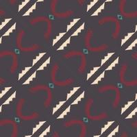 Batik Textile ikat diamond seamless pattern digital vector design for Print saree Kurti Borneo Fabric border brush symbols swatches designer