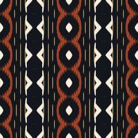 motivo filipino ikat batik textil patrón sin costuras diseño vectorial digital para imprimir saree kurti borneo borde de tela símbolos de pincel muestras elegantes vector
