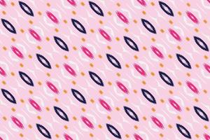 Batik Textile ikat texture seamless pattern digital vector design for Print saree Kurti Borneo Fabric border brush symbols swatches designer
