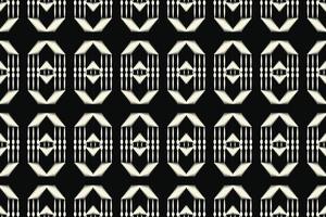 motivo ikat diseños tribal abstracto borneo escandinavo batik bohemio textura vector digital diseño para impresión saree kurti tela cepillo símbolos muestras