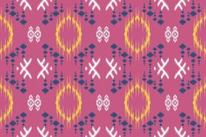 Ikat fabric tribal color Seamless Pattern. Ethnic Geometric Batik Ikkat Digital vector textile Design for Prints Fabric saree Mughal brush symbol Swaths texture Kurti Kurtis Kurtas