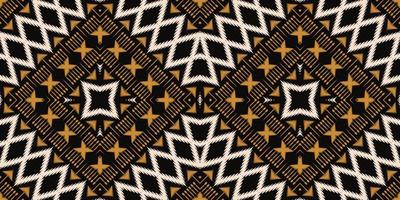 Batik Textile Motif ikat damask seamless pattern digital vector design for Print saree Kurti Borneo Fabric border brush symbols swatches stylish