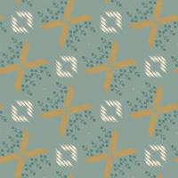 Batik Textile ikat print seamless pattern digital vector design for Print saree Kurti Borneo Fabric border brush symbols swatches designer