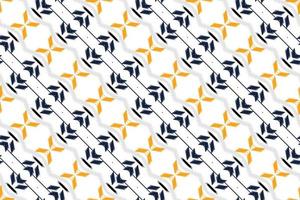 Batik Textile ikat stripes seamless pattern digital vector design for Print saree Kurti Borneo Fabric border brush symbols swatches designer