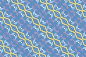 Batik Textile ikat frame seamless pattern digital vector design for Print saree Kurti Borneo Fabric border brush symbols swatches designer