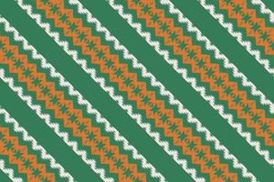 batik textil ikkat o ikat vector patrón sin costuras diseño de vector digital para imprimir saree kurti borneo borde de tela símbolos de pincel diseñador de muestras